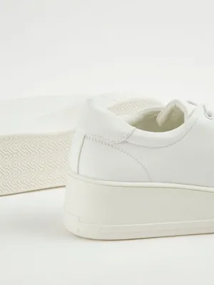 White Flatform Cupsole Trainers | Women | George at ASDA