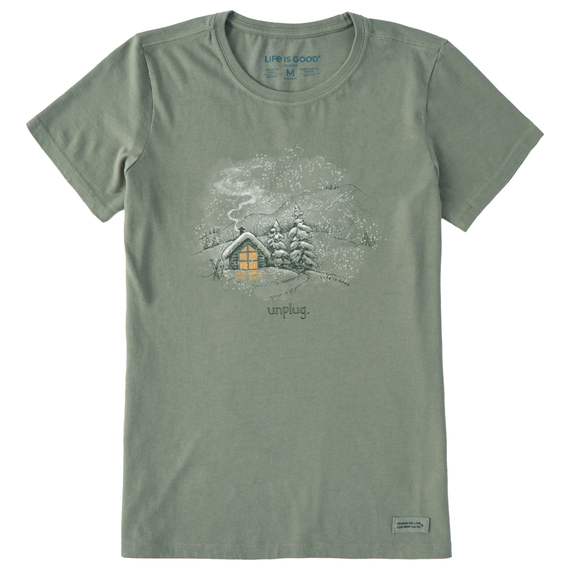 Women's Finline Unplug Ski Camp  Crusher Tee