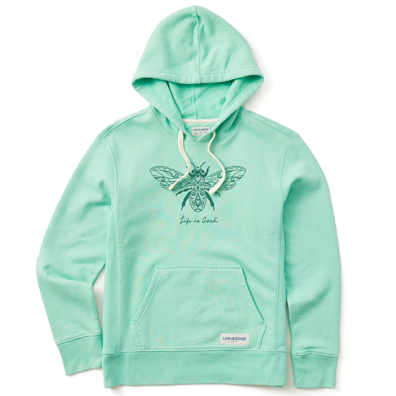 Women's Ornate Bee Simply True Fleece Hoodie