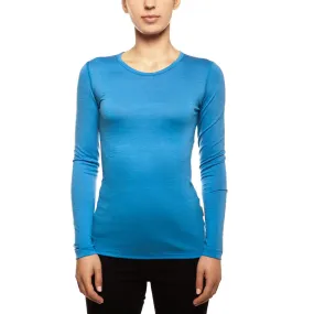 Women's 160 Thermal Long Sleeve Crew Light Blue