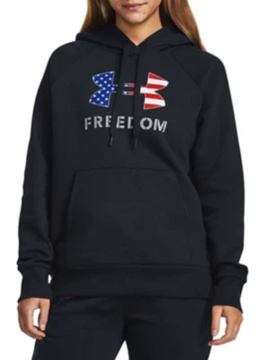 Women's Under Armour Freedom Rival Fleece Logo Hoodie