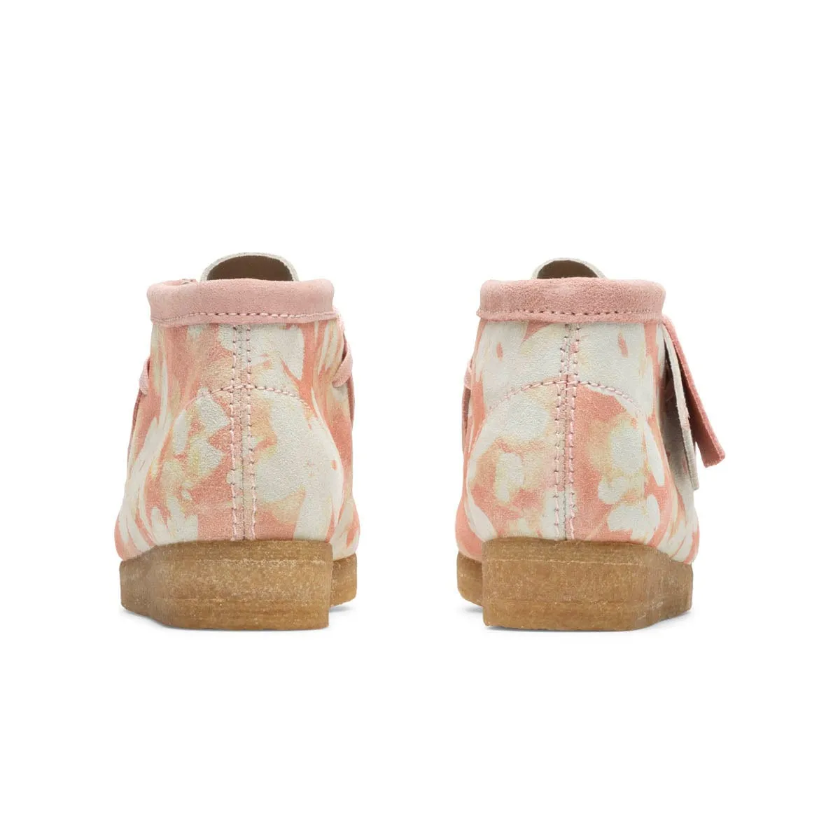 WOMEN'S WALLABEE BOOT PINK FLORAL | Bodega