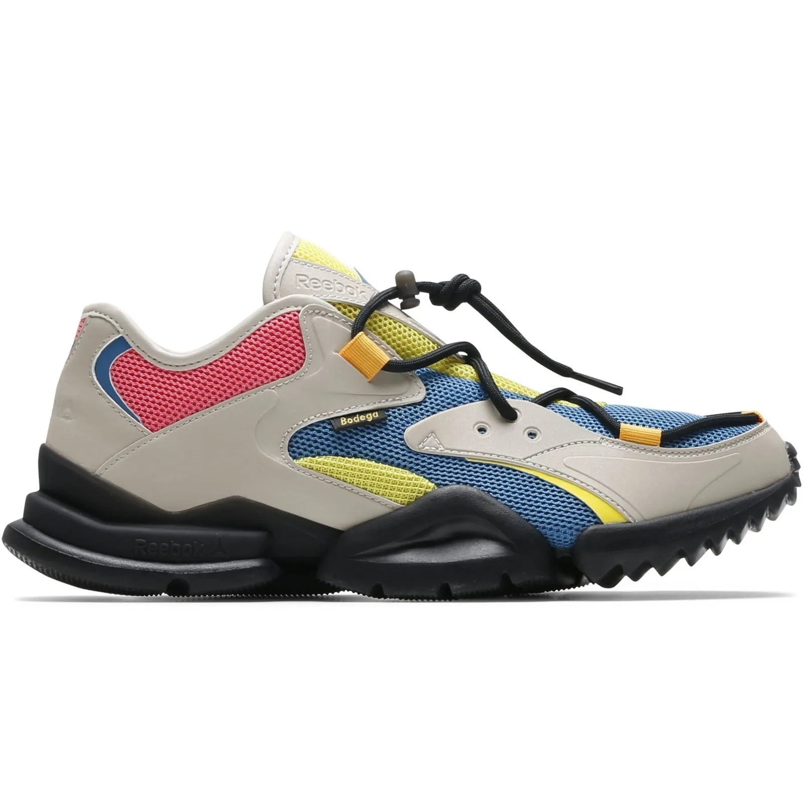 X REEBOK RUN R 96 BDG-PRCHMNT/ORGN BLUE/CHR | Bodega