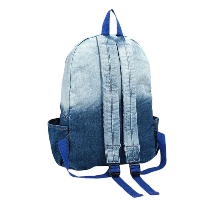 Y2K Style Butterfly Denim Backpack